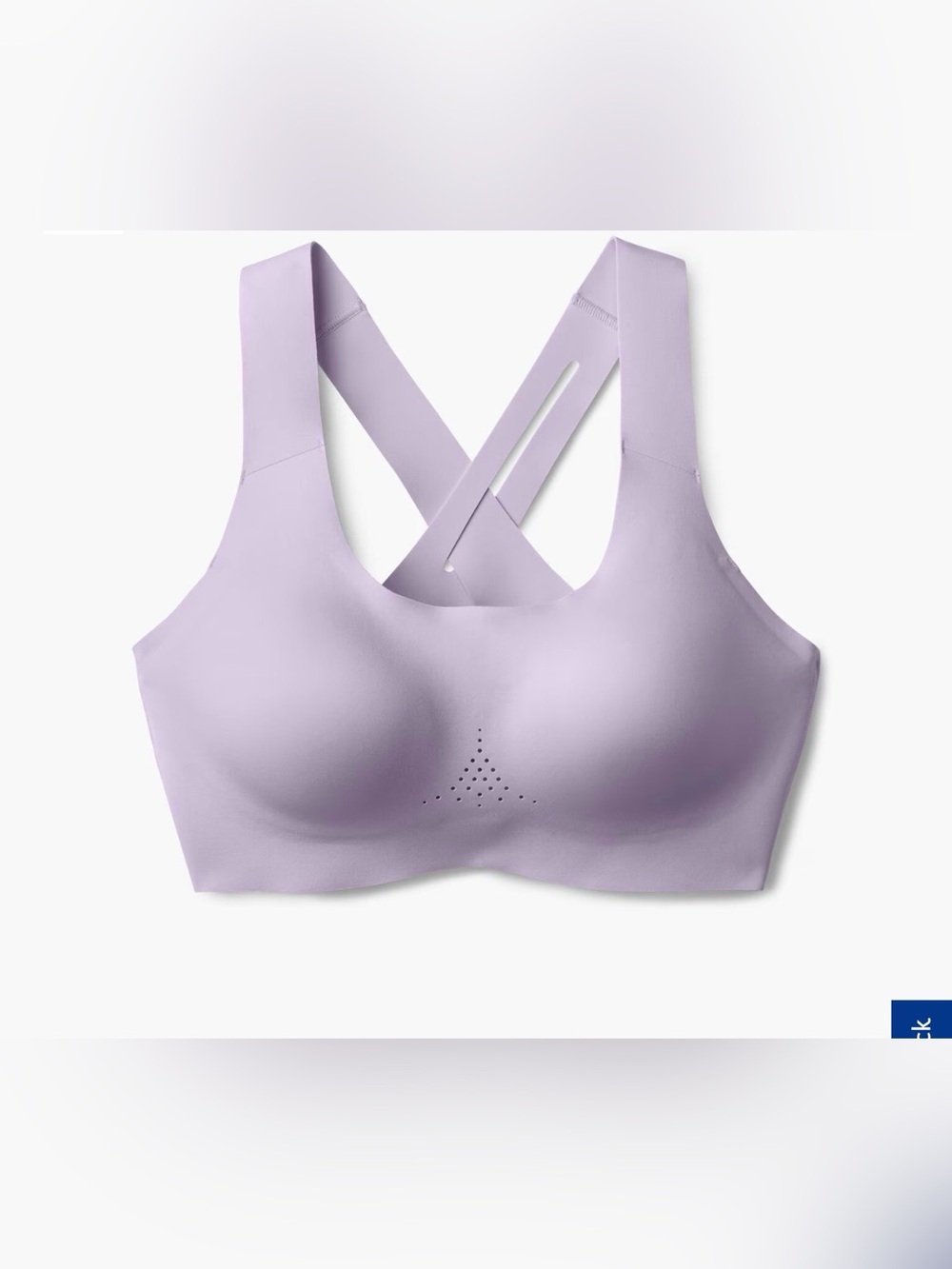 Brooks Cross-back 2.0 Sports bra. Orchid Petal. 32 C/D. NWT